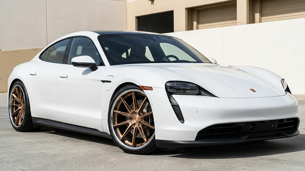 20" Ferrada Wheels CM2 Brushed Cobre with Chrome Lip Rims