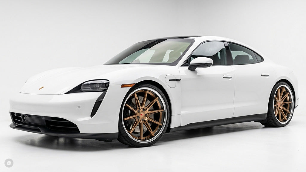20" Ferrada Wheels CM2 Brushed Cobre with Chrome Lip Rims