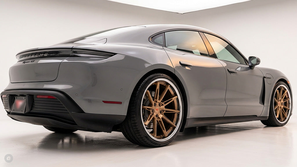 20" Ferrada Wheels CM2 Brushed Cobre with Chrome Lip Rims