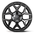 4P06 20x9 Gloss Black w/ Brushed Face & Tinted Clear WHEELS
