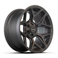 4P06 20x10 Satin Black WHEELS