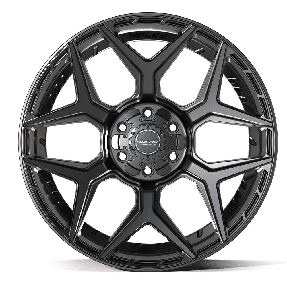4P06 22x9 Satin Black WHEELS