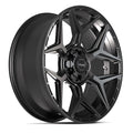 4P06 22x9 Satin Black WHEELS