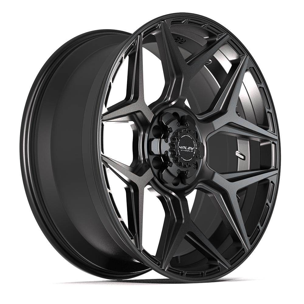 4P06 22x9 Satin Black WHEELS