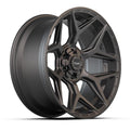 4P06 22x10 Satin Black WHEELS