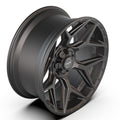 4P06 22x10 Satin Black WHEELS