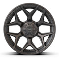 4P06 22x12 Satin Black WHEELS