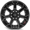 4PLAY Wheel for Ford 4P70 Brushed Black Rim