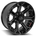 4PLAY Wheel for Ford 4P70 Brushed Black Rim