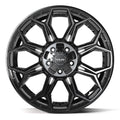 4P83 20x9 Gloss Black w/ Brushed Face & Tinted Clear WHEELS