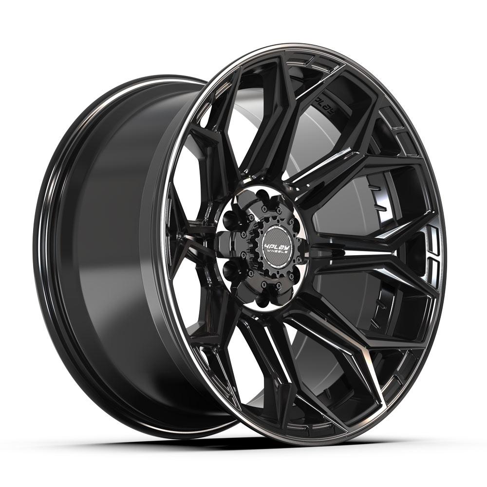 4P83 20x10 Gloss Black WHEELS