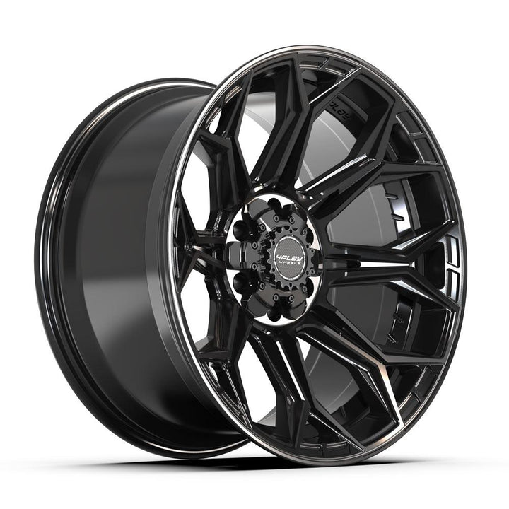4P83 20x10 Gloss Black WHEELS