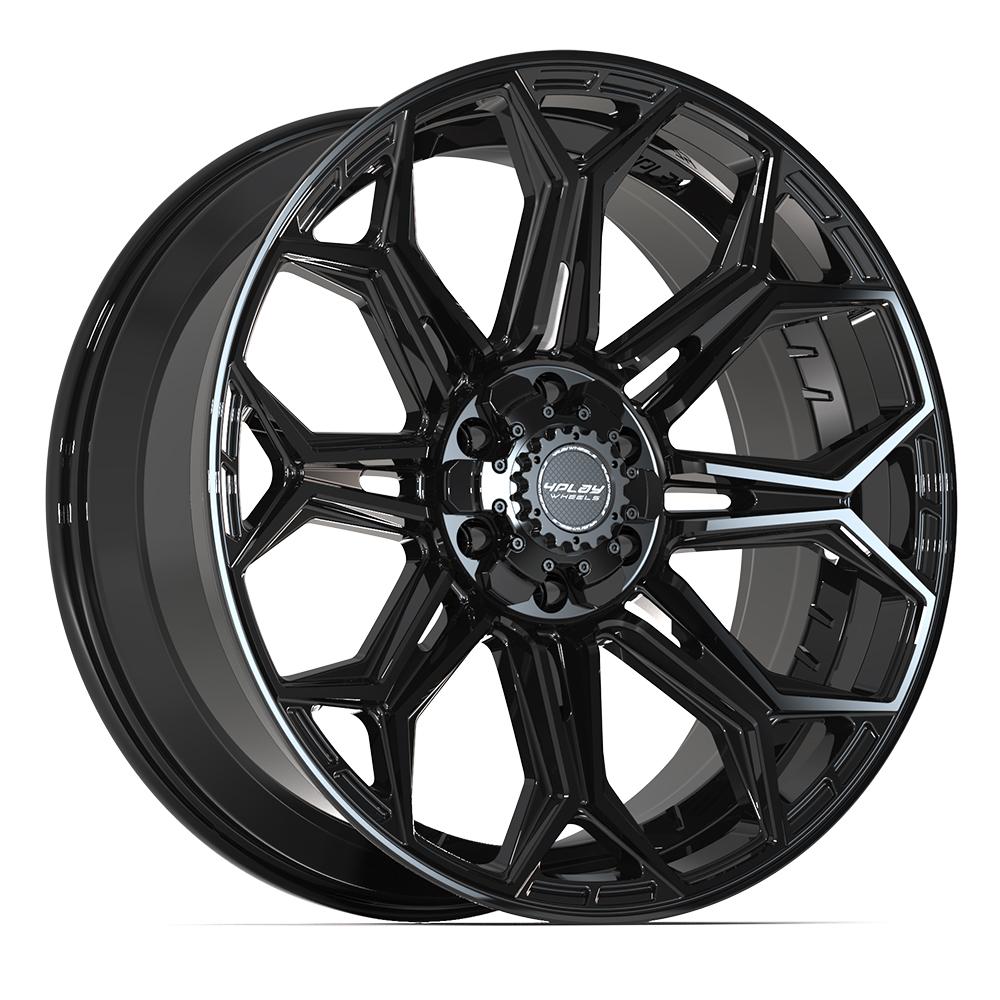 4P83 22x9 Gloss Black WHEELS