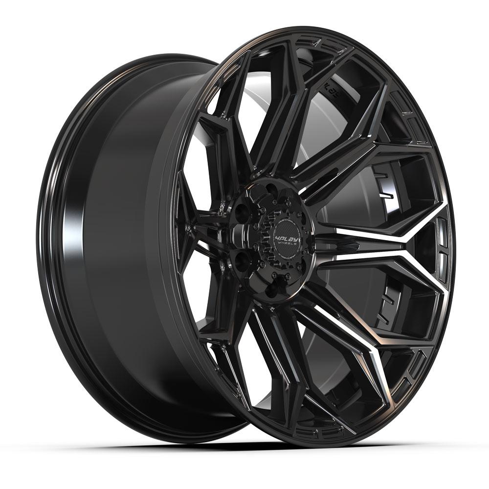 4P83 22x10 Gloss Black WHEELS