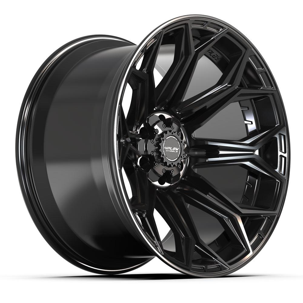 4P83 22x12 Gloss Black WHEELS