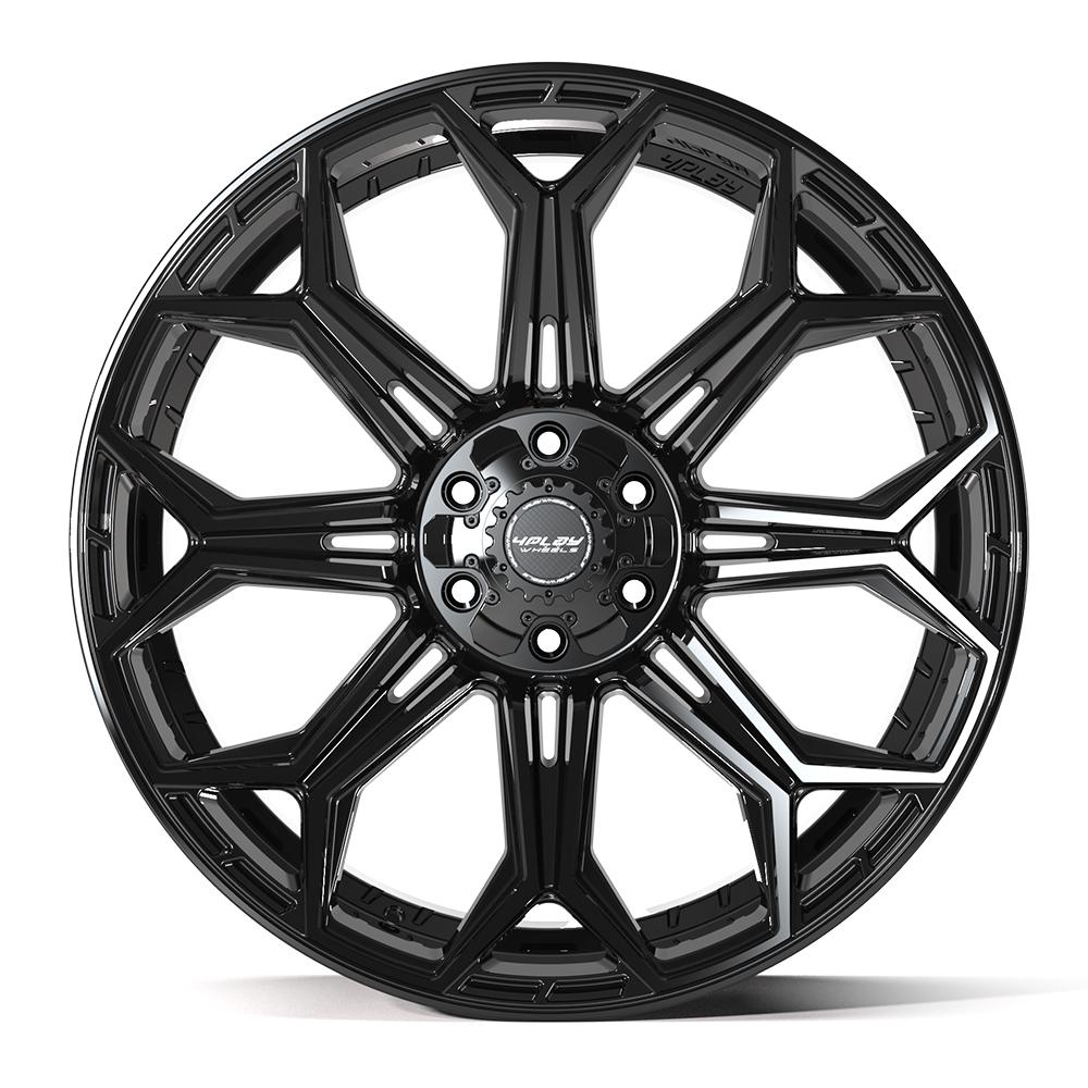 4P83 24x10 Gloss Black WHEELS
