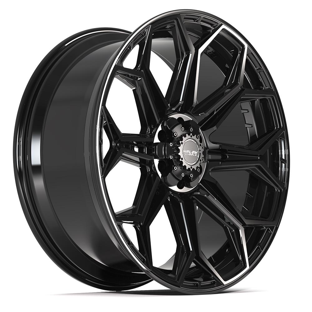 4P83 24x10 Gloss Black WHEELS