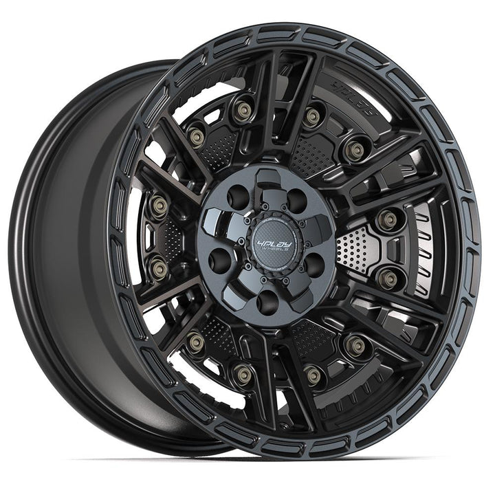 4PS01 17x9 Satin Black  WHEELS