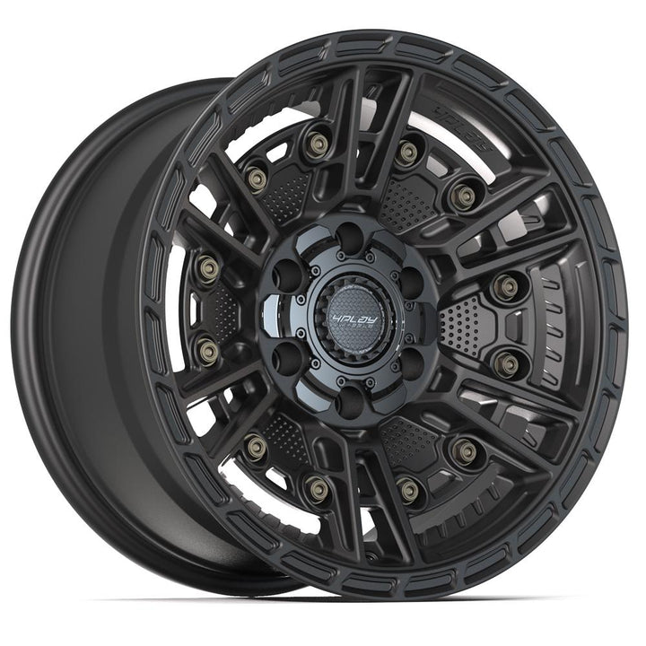 4PS01 17x9 Satin Black  WHEELS