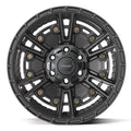 4PS01 18x9 Satin Black  WHEELS
