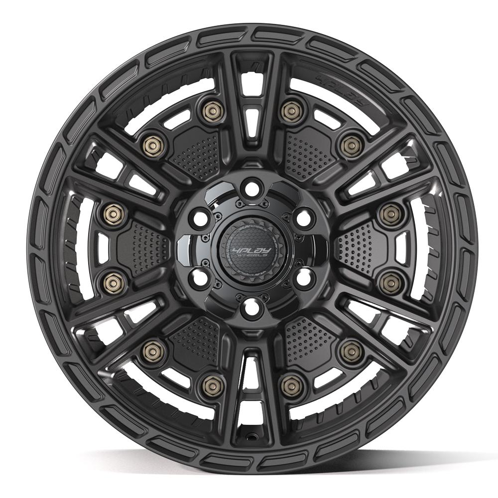 4PS01 18x9 Satin Black  WHEELS
