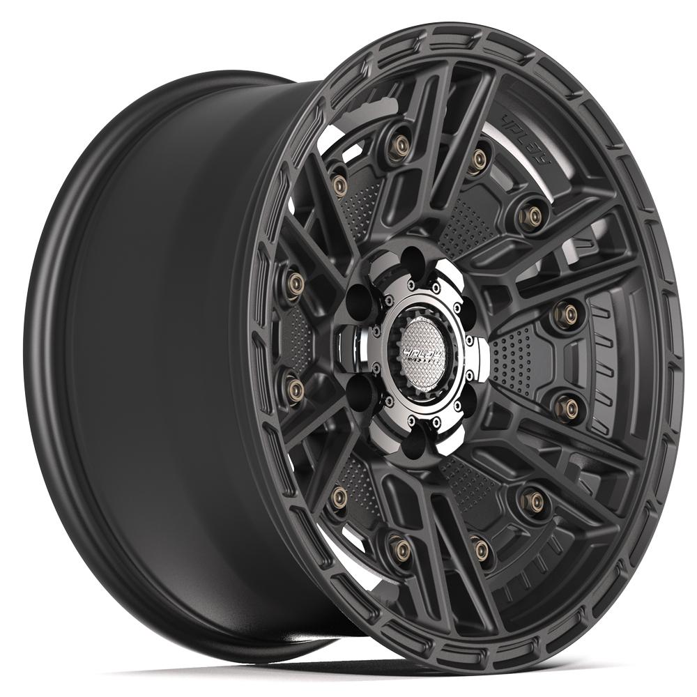 4PS01 18x9 Satin Black  WHEELS