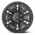 4PS01 20x9 Satin Black  WHEELS