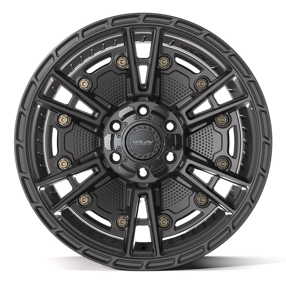 4PS01 20x9 Satin Black  WHEELS