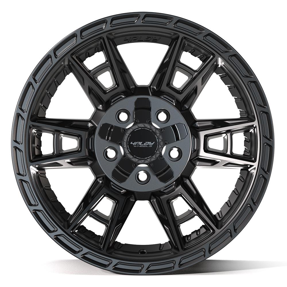 4PS20 17x9 Satin Black  WHEELS