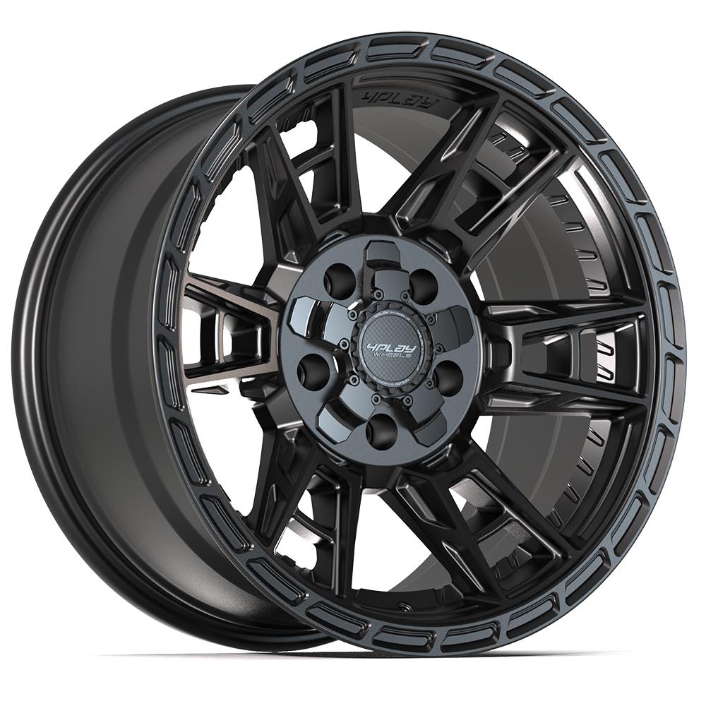 4PS20 17x9 Satin Black  WHEELS