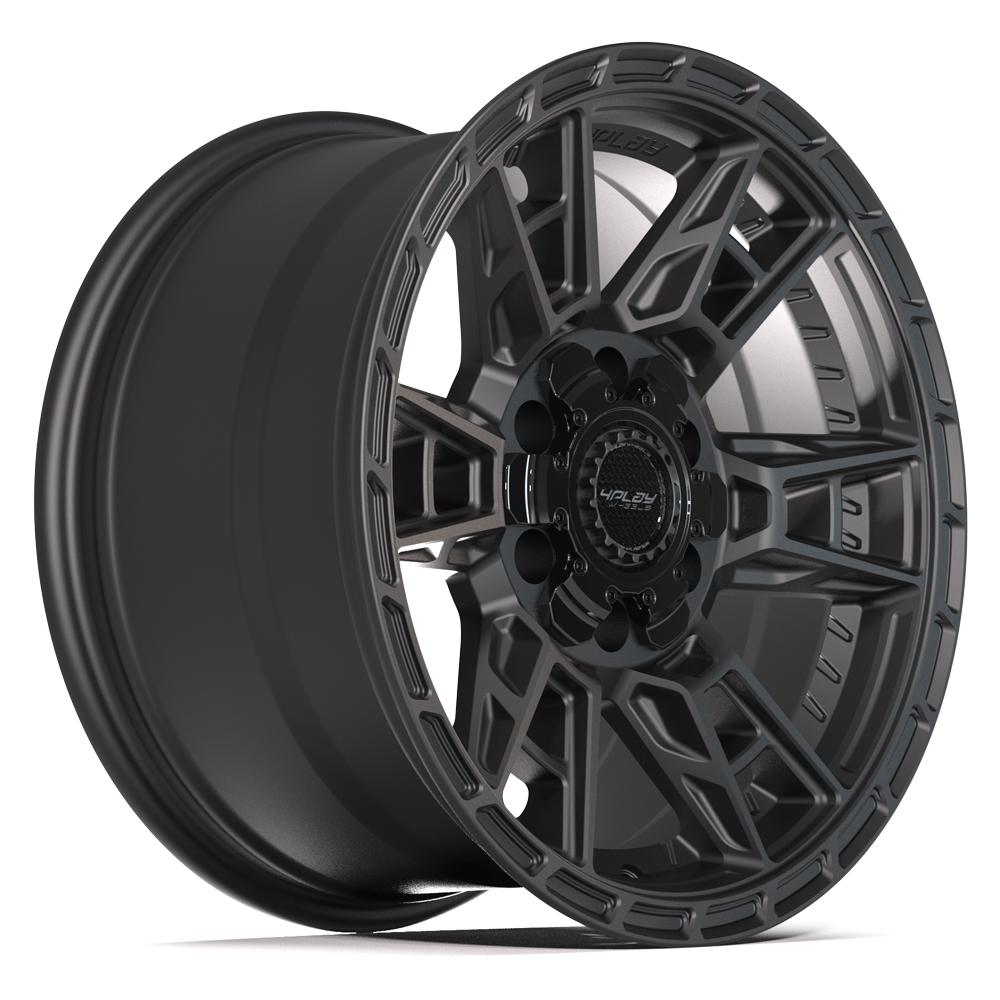 4PS20 17x9 Satin Black  WHEELS