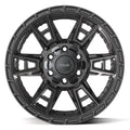 4PS20 17x9 Satin Black  WHEELS