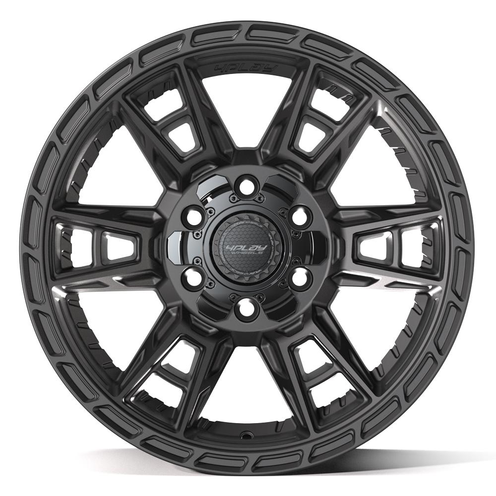 4PS20 17x9 Satin Black  WHEELS