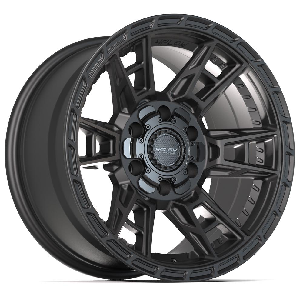 4PS20 17x9 Satin Black  WHEELS