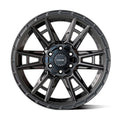 4PS20 18x8 Satin Black  WHEELS