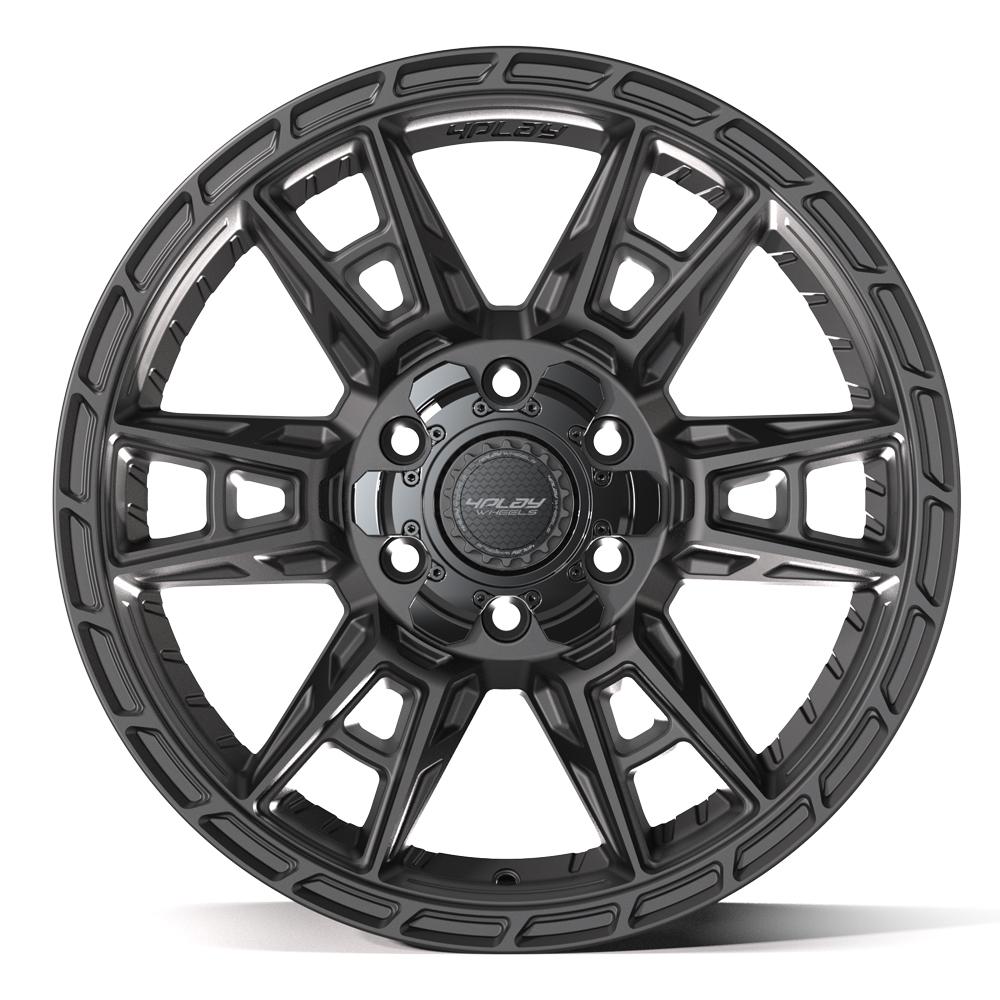 4PS20 18x9 Satin Black  WHEELS