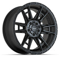 4PS20 20x9 Satin Black  WHEELS
