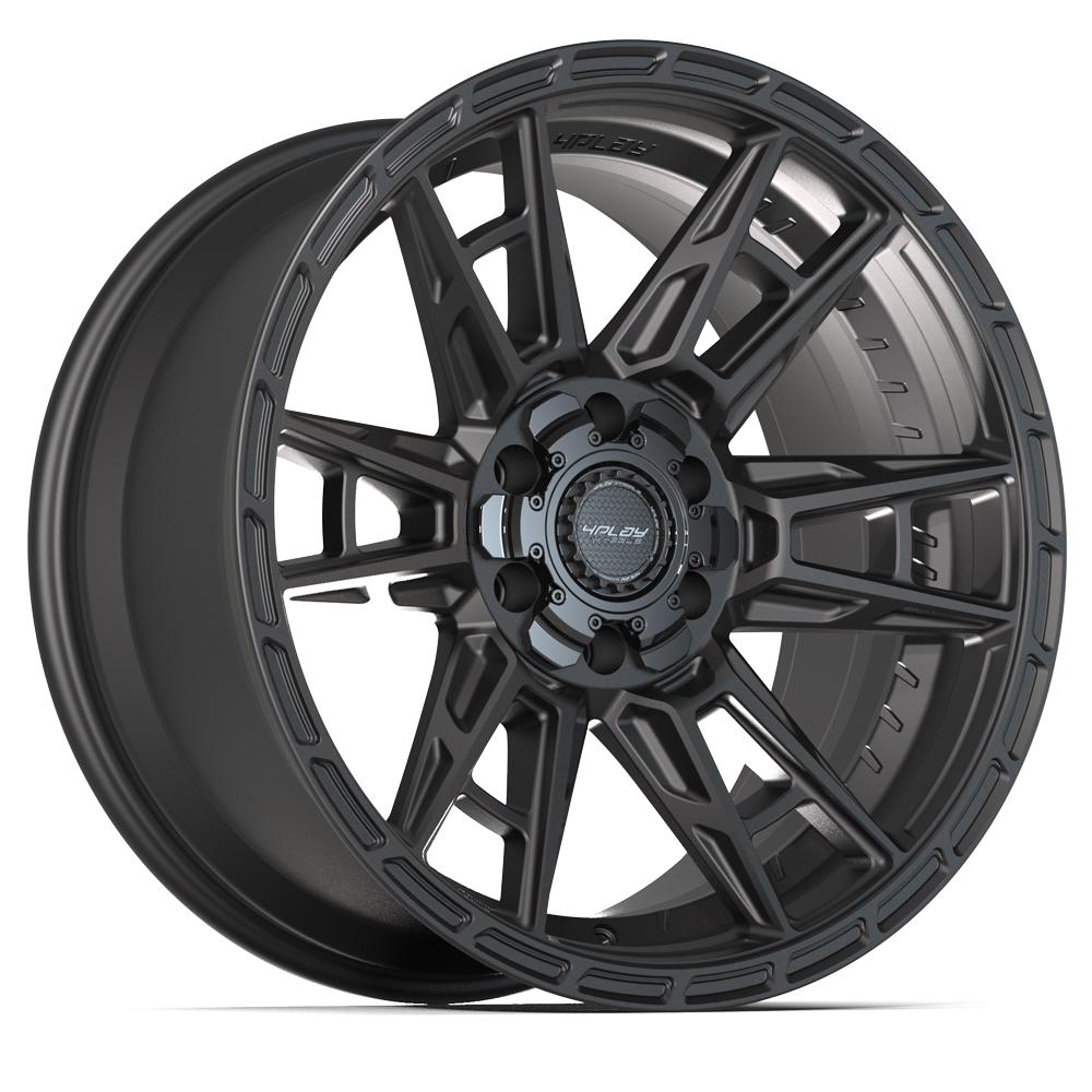4PS20 20x9 Satin Black  WHEELS