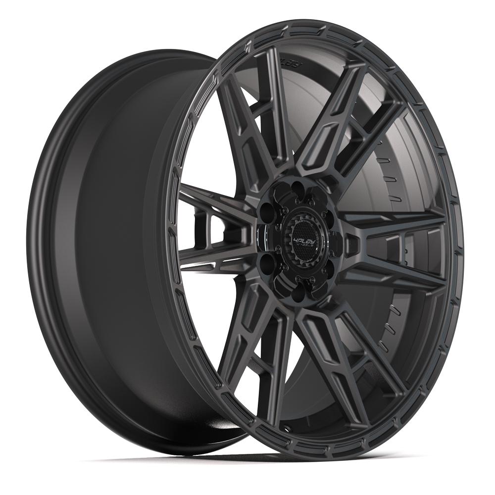 4PS20 22x10 Satin Black  WHEELS