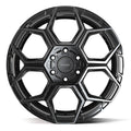 4PS26 20x9 Gloss Black w/ Brushed Face & Tinted Clear WHEELS