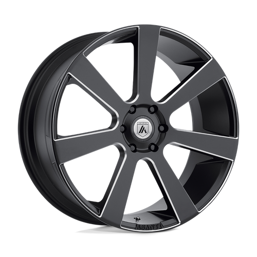 Asanti Black - ABL15 24X9 6X5.5 S-BLK MILL 15MM