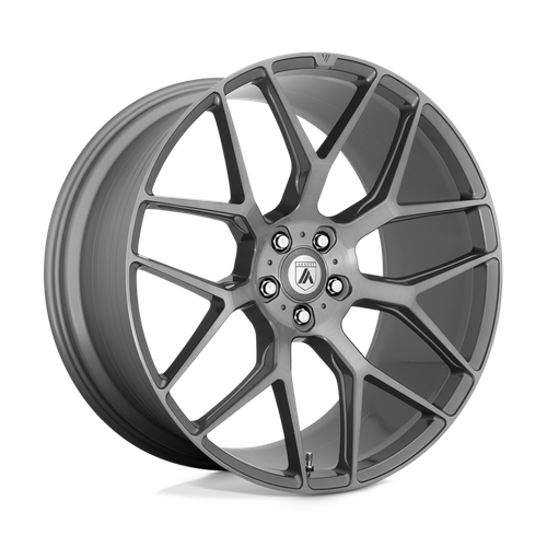 Asanti Black - DYNASTY 22X9 5X4.5 72 TITAN-BRUSH +32
