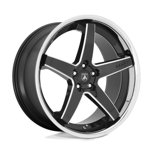 Asanti Black - ABL31 20X10.5 5X112 G-BLK MILL CHR LP 38