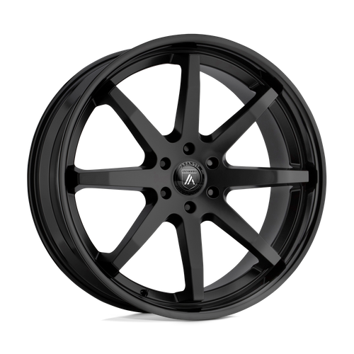 Asanti Black - ABL32 24X10 6X135 S-BLK G-BLK LIP 30MM