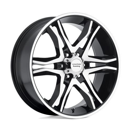 American Racing - AR893 MAINLINE 17X8 6X5.5 G-BLK/MCH +25M