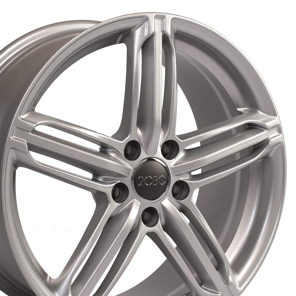 18" Replica AU12 fits Audi RS6 Silver