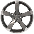 AU29 19x8.5 Gunmetal Machined WHEELS