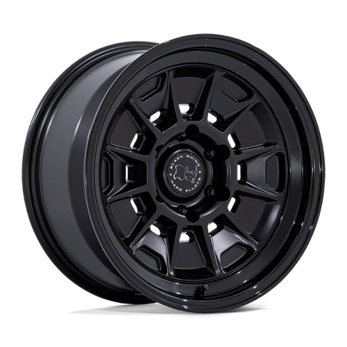 Black Rhino Hard Alloys - MONDO 17X8.5 6X5.5 106 -10 M-BLK GB-LP