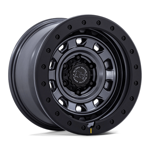 Black Rhino Hard Alloys - XPLORER 17X9 6X5.5 106.1 -12 M-GNMTL BLK