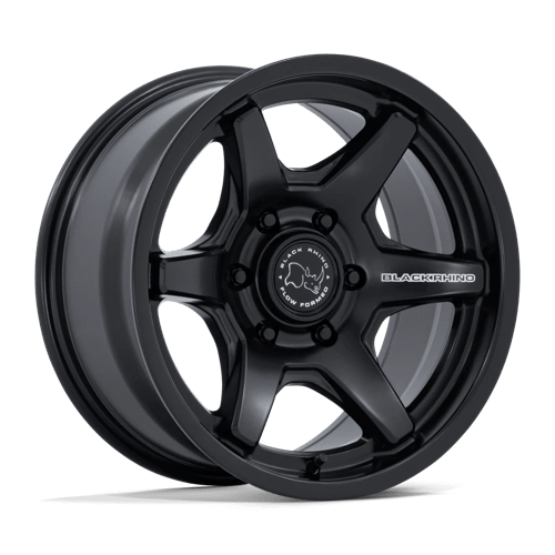 Black Rhino Hard Alloys - KUMA 17X8.5 5X130 71 +25 M-BLK